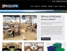 Tablet Screenshot of craftworld.co.nz